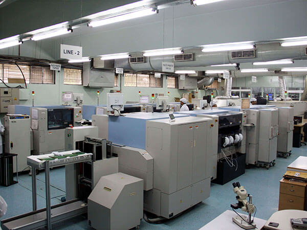 Om Nanotech SMT facility in Noida, India